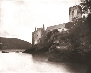 Zamek Dartmouth, Devon, 1894.