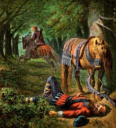 Śmierć Wilhelma II, 1100, c1850