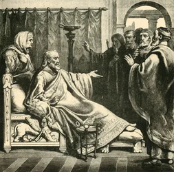 Śmierć Augusta, 1890.