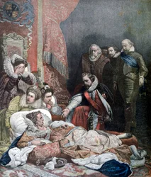 Śmierć królowej Elżbiety, 1892