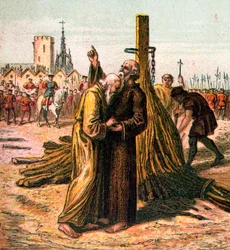 Śmierć Ridleya i Latimera, 1555, c1850