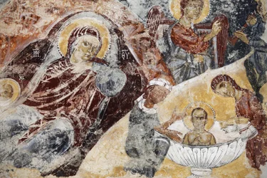 Świeże zepsute w kościele Santa Maria dell