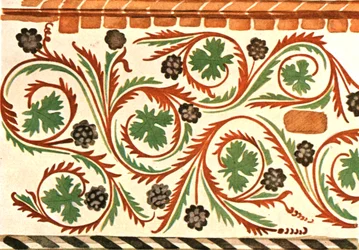 Dekoracja w Doberan Minster, Bad Doberan, Meklemburgia, Niemcy, 1928.