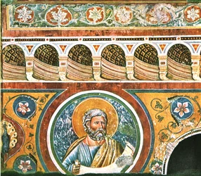 Dekoracja w kościele Santa Maria Maggiore, Rzym, Włochy, 1928.