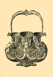 Przedmiot dekoracyjny, 1881 r.