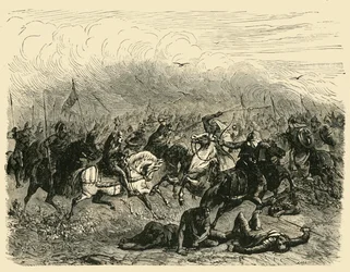 Klęska Abdalrahmana pod Poitiers, 732AD, 1890.
