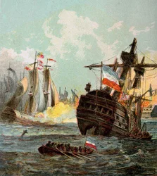Klęska floty holenderskiej, 1666 c1850s