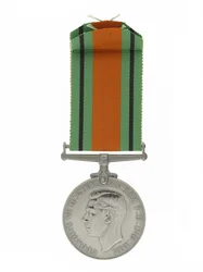 Medal Obrony 1939-45 (nikiel i jedwab)