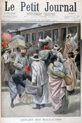 Wyjazd Madagaskarów, Wystawa Powszechna 1900, Paryż, 1900