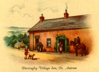 Derriaghy Village Inn, hrabstwo Antrim, 1939.