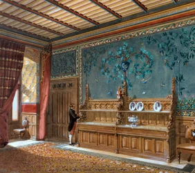 Projekt wnętrza, 1868