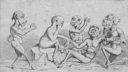 Diabły w domu - Oddychając żyłą, ok. XIX w.