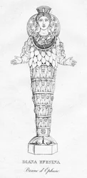 Diana Efesina Diane dEphese, ok. 1850 r.