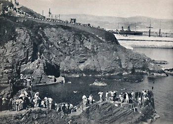 Douglas – Kąpielisko w Port Skillion, 1895