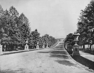 Park Wzgórza Druidów, Baltimore, Maryland, ok. 1897 r.