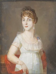 Księżna Maria Elżbieta w Bawarii 1784-1849, księżna Wagram, ok. 1930 r. 1810