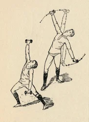 Ćwiczenia z hantlami, 1912