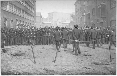 Chętny do pracy, Londyn, ok. 1900 1901