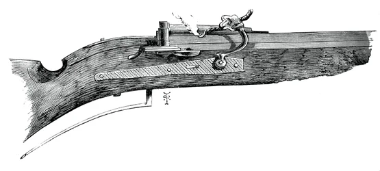 Kaliver wczesnego meczu, 1590, z Penshurst, c1880