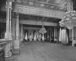 Pokój Wschodni Białego Domu, Waszyngton DC, USA, ok. 1900.