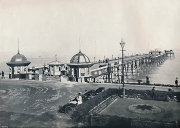 Eastbourne - molo, 1895