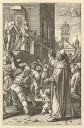 Ecce Homo, z Męki Pańskiej, ca. 1598-1617.