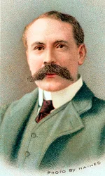 Edward Elgar, angielski kompozytor, 1912.