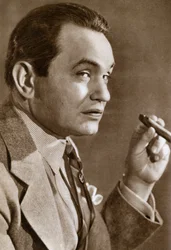 Edward Goldenberg Robinson, amerykański aktor teatralny i filmowy, pochodzenia rumuńskiego, 1933