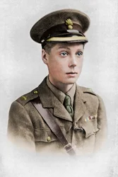 Edward, książę Walii, I wojna światowa, 1914-1918, c1920.