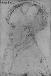 Edward, książę Walii Nie autorstwa Holbeina, c1550-1599, 1945