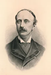 Edward Stanhope, 1840-1893, polityk brytyjskiej Partii Konserwatywnej, 1896