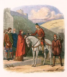 Edward Męczennik, król angielski z X wieku, ok. 1860 r.