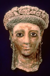 Głowa egipska, 75-100 AD