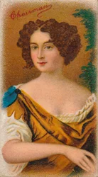 Eleanor Nell Gwyn 1650-687 Urodzona w Anglii długoletnia kochanka króla Karola II, 1912 r.