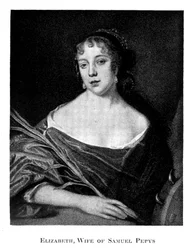Elżbieta Pepys 1640-1669, XIX w.