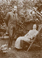 Emil, Anna i Nikołaj Medtnerowie, lata 1900