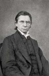Emile Littre, francuski filozof i leksykograf, 1869