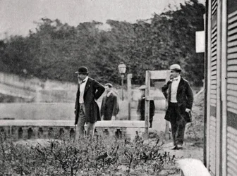 Cesarz Francji Napoleon III na wygnaniu, Chislehurst, Kent, 1871-1873