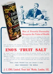 Reklama Enos Fruit Salt, 1915