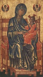 Madonna z Dzieciątkiem na tronie 12501275.