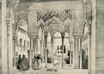 Wejście do Dworu Lwów, ok. 1830, 1907.