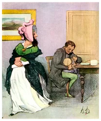 Równość płci: Les Bas Bleus, XIX w. 1956