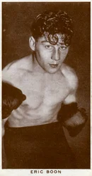 Eric Boon, brytyjski bokser, 1938