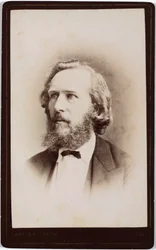Ernst Haeckel, niemiecki przyrodnik, ok. 1860
