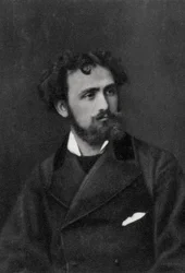 Eugene Delacroix, francuski artysta, 1854