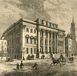 Zewnętrzna część Sali Złotników, 1897.