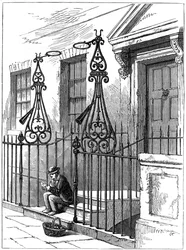 Gaśnice na Berkeley Square, Londyn, 1891