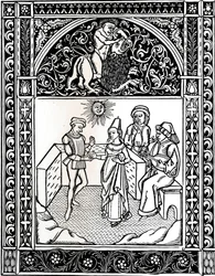 Bajka VIII: Kobieta poślubiona złodziejowi. Bajki Ezopa, 1485, 1917