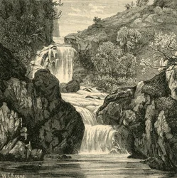 Upadek w Devils Glen, 1898.