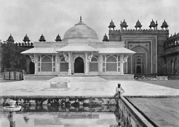 Fatehpur Sikri. Grób szejka Salema Christi, ok. 1910.